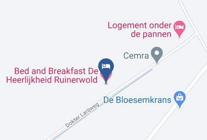 De Wolden - Bed And Breakfast De Heerlijkheid Ruinerwold Maps