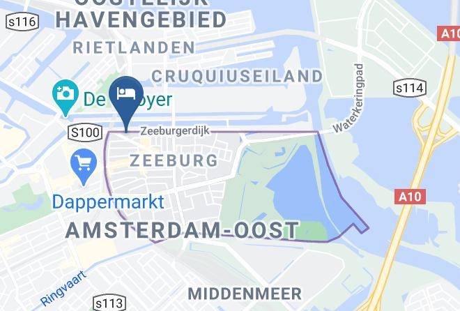 Amsterdam - Bed And Breakfast De Ontdekking Maps