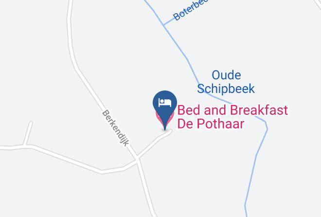 Deventer - Bed And Breakfast De Pothaar Maps
