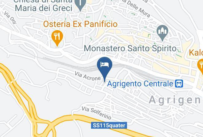 Agrigento - Bed And Breakfast Dei Templi Maps