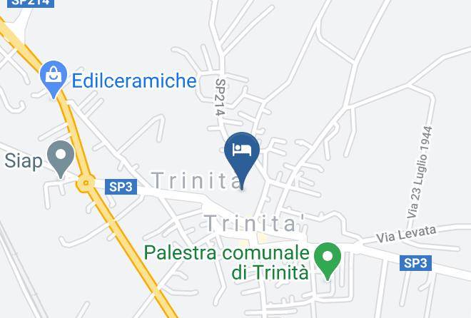 Cuneo - Bed And Breakfast Dimora Castello Dei Conti Maps