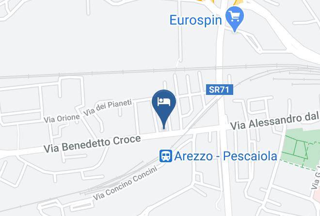 Arezzo - Bed And Breakfast Dolce Etruria Maps