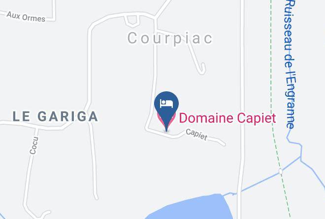 Gironde - Domaine Capiet Maps
