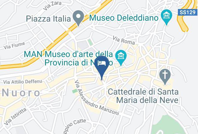 Nuoro - Bed And Breakfast Domo Mea Maps