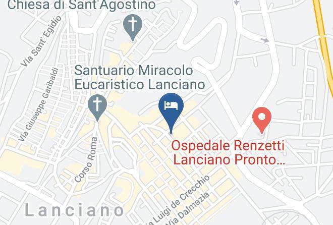 Chieti - Bed And Breakfast Doni Maps