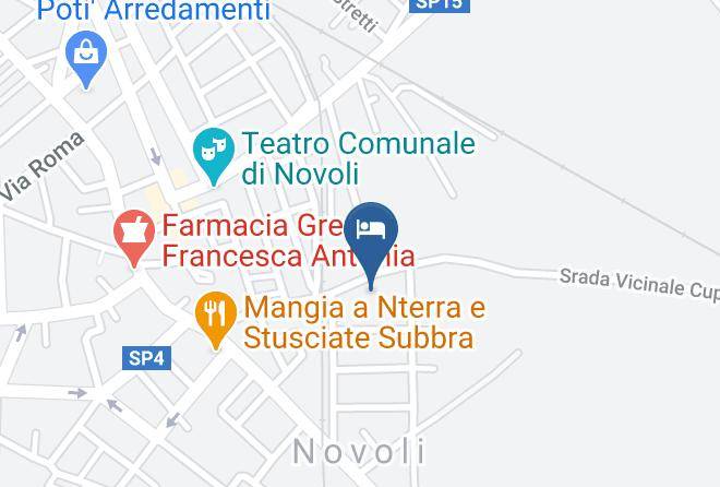 Lecce - Bed And Breakfast Donna Carmela Maps