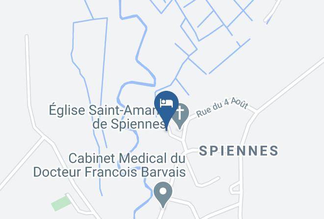 Hainaut - Bed And Breakfast Du Bonheur Maps