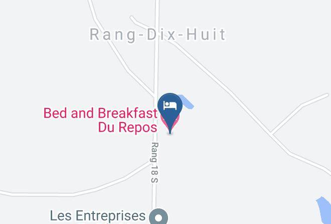Restigouche - Bed And Breakfast Du Repos Maps