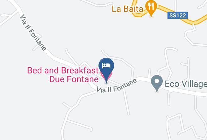 Caltanissetta - Bed And Breakfast Due Fontane Maps