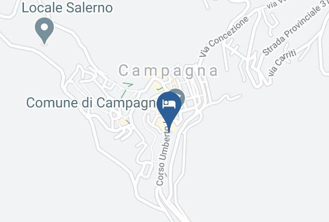 Salerno - Bed And Breakfast Fabros Maps