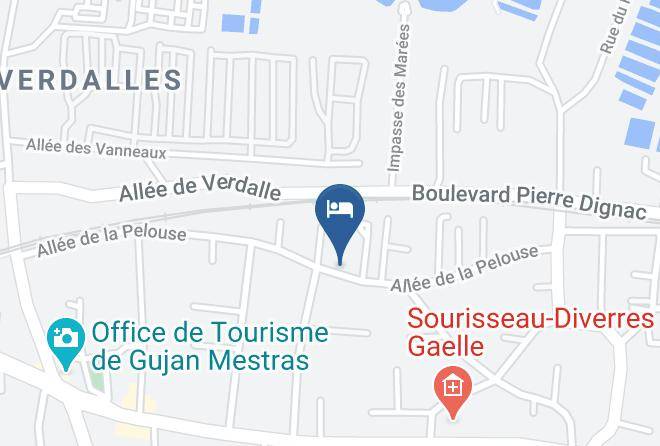 Gironde - Chambre D'hotes Fare Bambou Maps