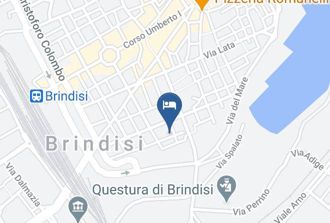 Brindisi - Bed And Breakfast Federico Ii Maps