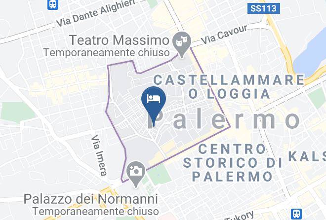 Palermo - B&b Federico Secondo Maps