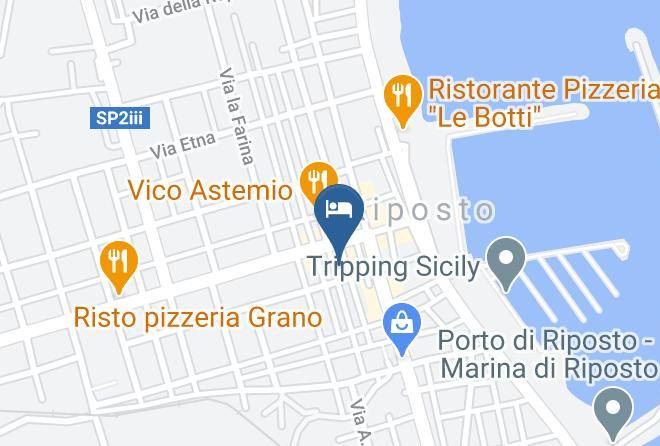 Catania - Bed And Breakfast Finistrella Maps