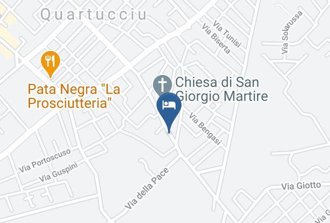 Cagliari - Bed And Breakfast Fiori E Limoni Maps