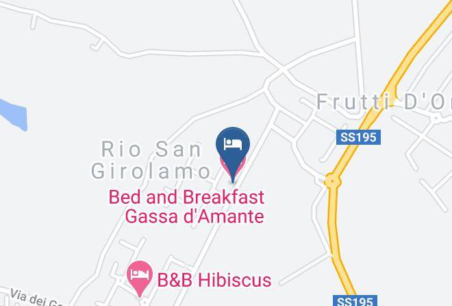 Cagliari - Bed And Breakfast Gassa Damante Maps