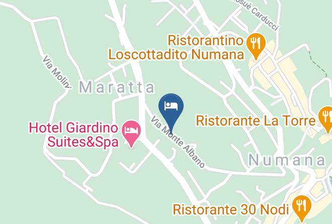 Ancona - Bed And Breakfast Giglio Del Conero Maps