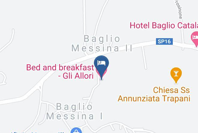 Trapani - Bed And Breakfast Gli Allori Maps