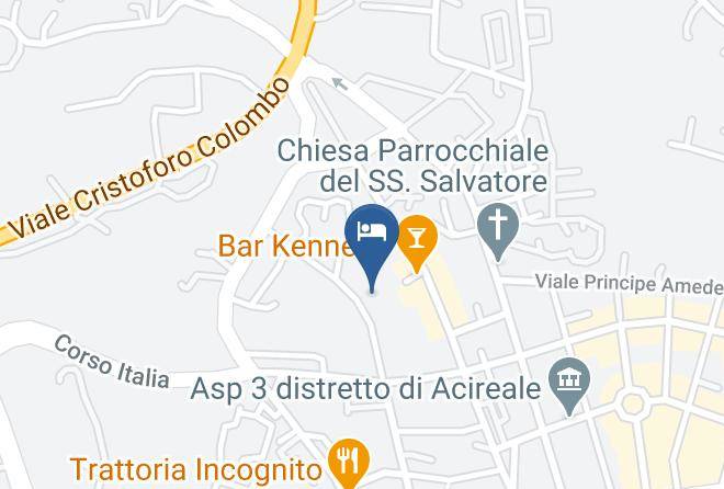 Catania - Bed And Breakfast Gli Efori Maps