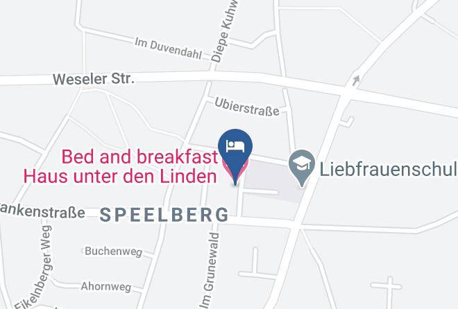 Cleves - Bed And Breakfast Haus Unter Den Linden Maps