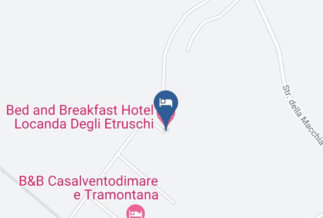Viterbo - Bed And Breakfast Hotel Locanda Degli Etruschi Maps