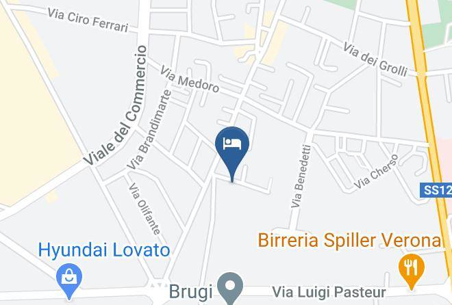 Verona - Bed And Breakfast Il Geco In Arena Maps