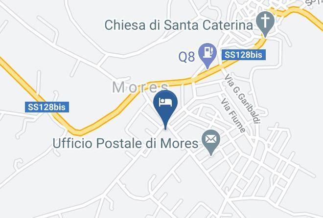 Sassari - Bed And Breakfast Il Giardino Degli Aranci Di Gianna Marras Maps