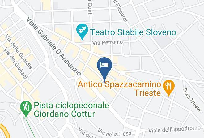 Trieste - Bed And Breakfast Il Melograno Maps