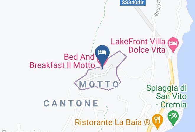Como - Bed And Breakfast Il Motto Maps