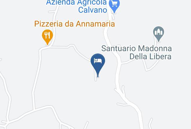 Benevento - Bed And Breakfast Il Poggio Delle Agavi Maps