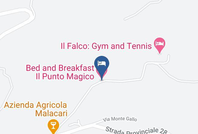 Ancona - Bed And Breakfast Il Punto Magico Maps