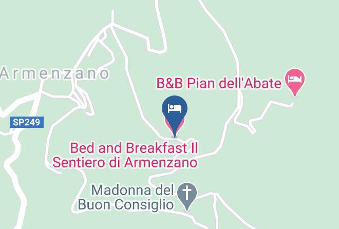 Perugia - Bed And Breakfast Il Sentiero Di Armenzano Maps