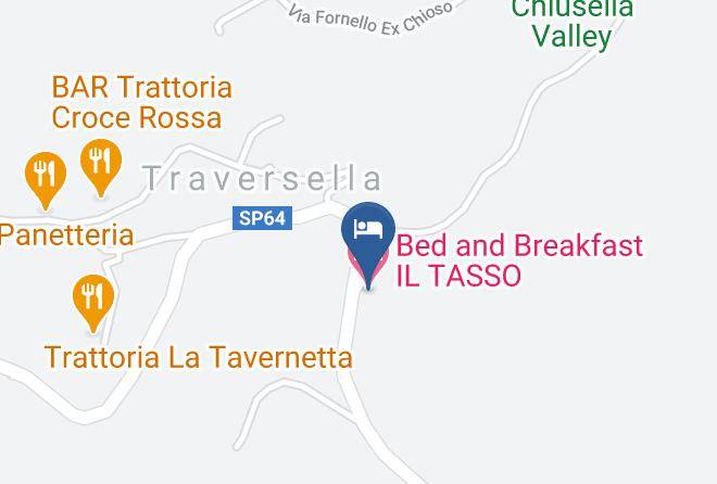 Turin - Bed And Breakfast Il Tasso Maps