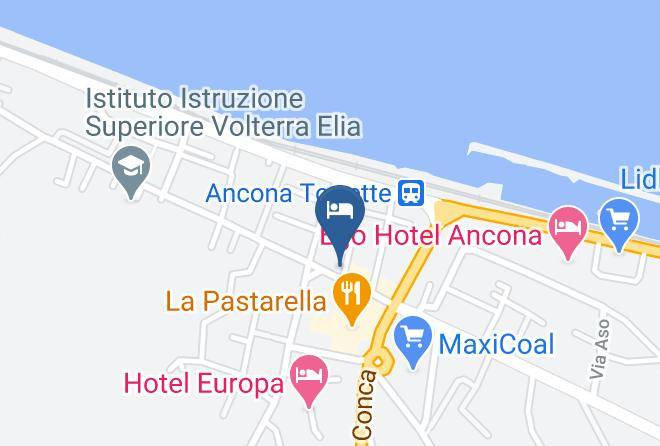 Ancona - Bed And Breakfast Il Verde Pino Maps