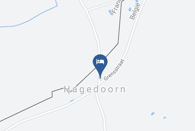 West Flanders - Bed And Breakfast In Den Hagedoorn Maps