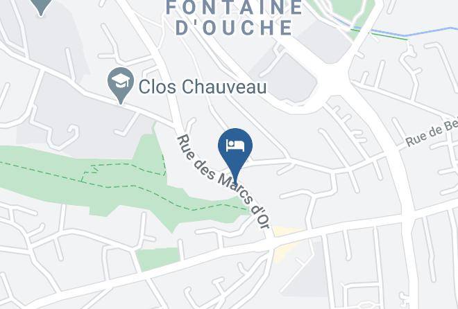 Cote D Or - Bed And Breakfast In Dijon Maps