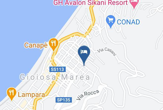 Messina - Bed And Breakfast In Sicilia Mare Maps
