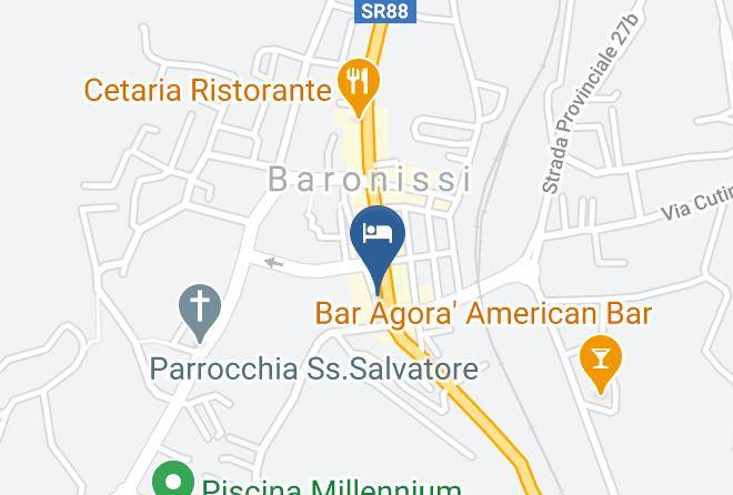 Salerno - Bed And Breakfast Iride Maps