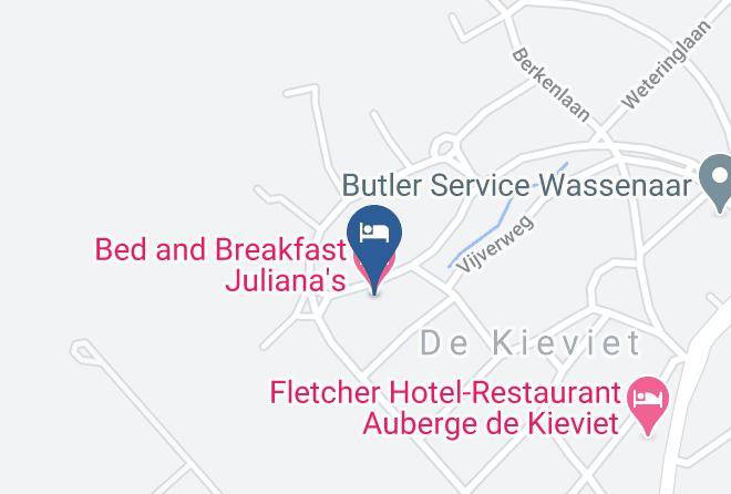 Gemeente Wassenaar - Bed And Breakfast Juliana's Maps