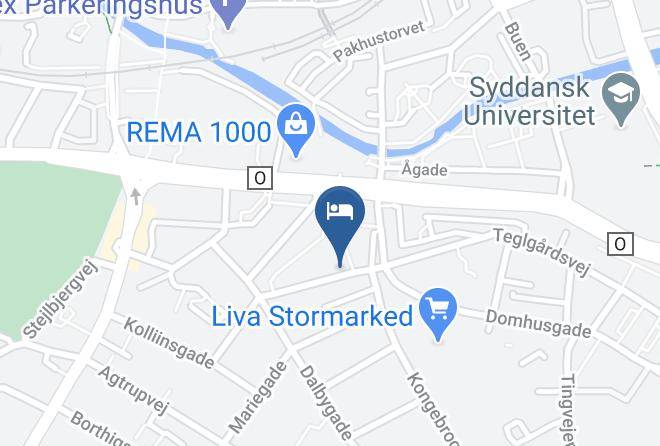 Kolding - Bed And Breakfast Maps