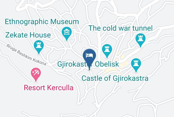 Gjirokaster - Bed And Breakfast Kotoni Maps