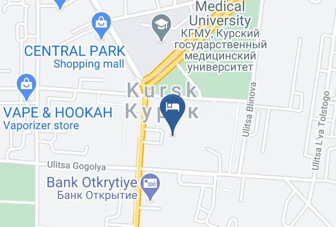Kursk - Bed And Breakfast Maps