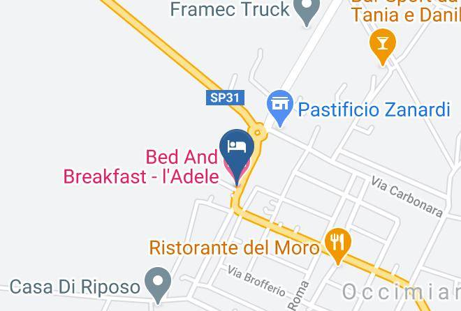 Alessandria - Bed And Breakfast L'adele Maps