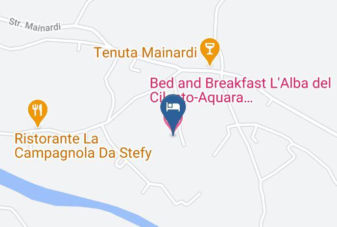 Salerno - Bed And Breakfast L'alba Del Cilento Aquara Provincia Di Salerno Maps