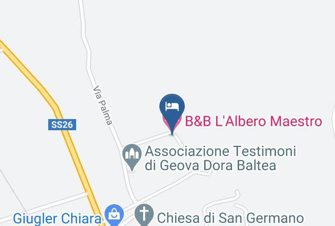 Turin - B&b L'albero Maestro Maps