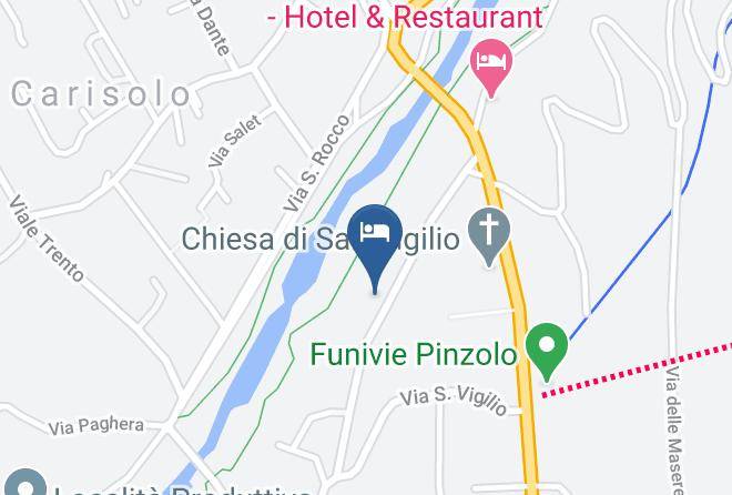 Trento - Bed And Breakfast La Brisa Maps