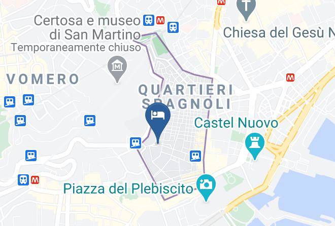 Naples - Bed And Breakfast La Concordia Maps