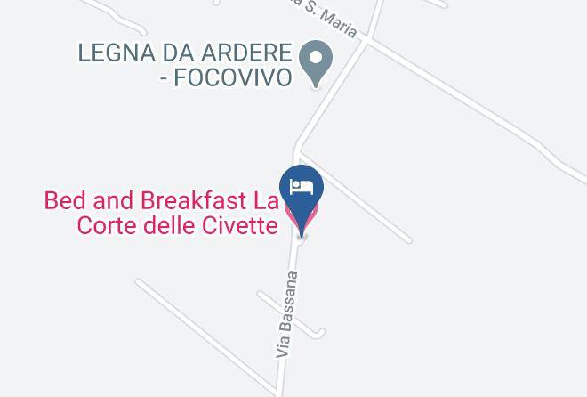 Modena - Bed And Breakfast La Corte Delle Civette Maps