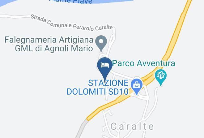 Belluno - Bed And Breakfast La Genzianella Maps