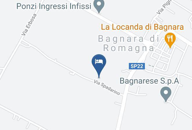 Ravenna - Bed And Breakfast La Ginestra Maps